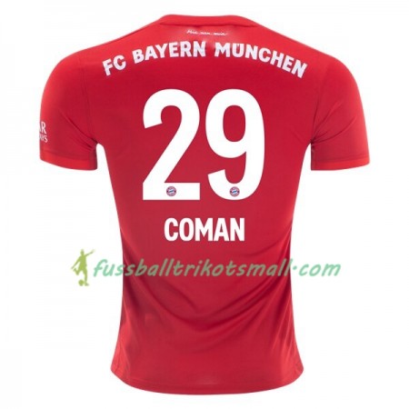 Fußballtrikots FC Bayern München Kingsley Coman 29 2019-2020 Kurzarm Heimtrikotsatz kaufen